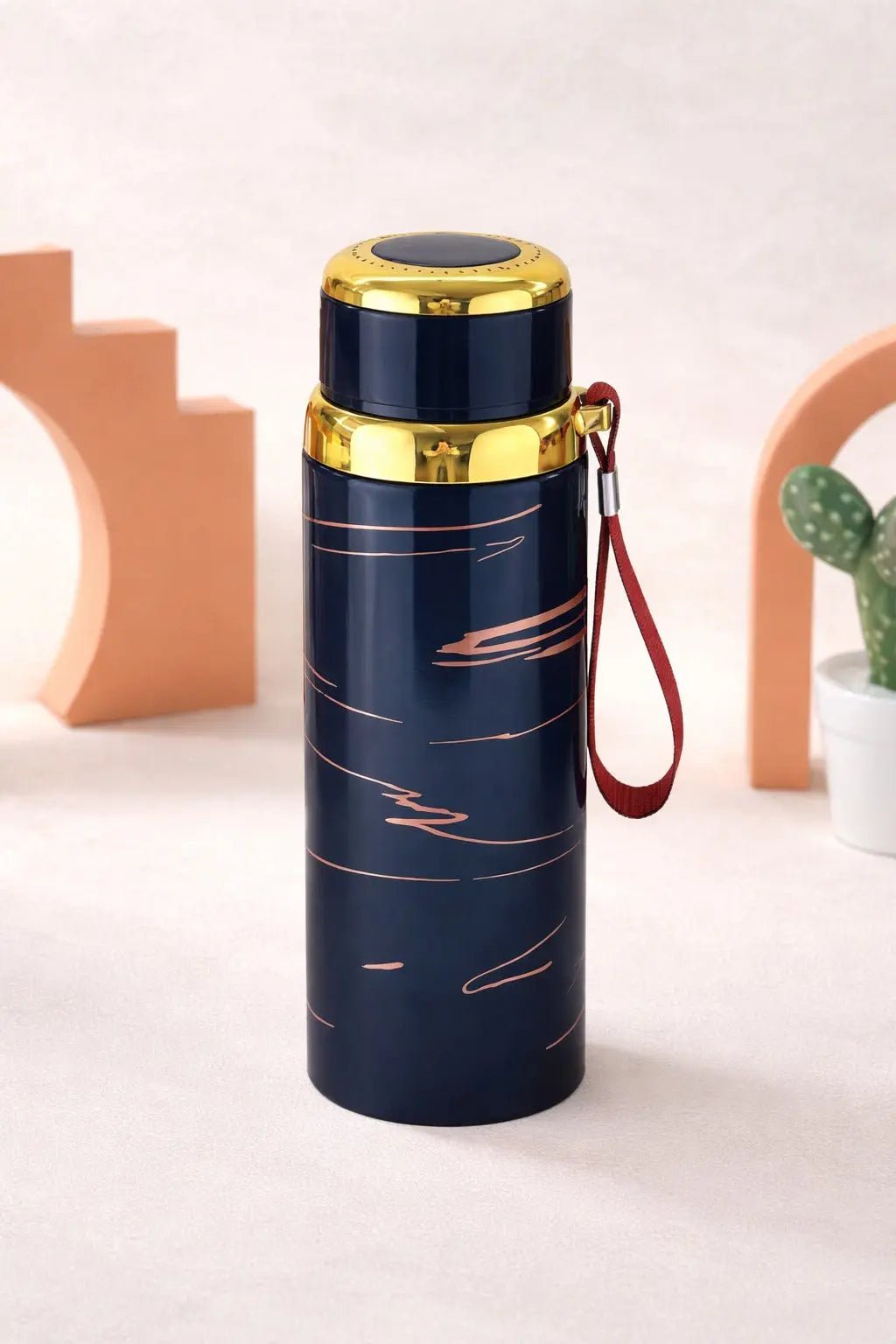 Premium Marble Print Stainless Steel Water Bottle DailyDwell.pk