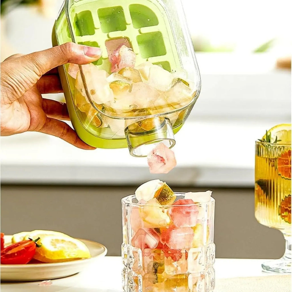 Ice Cube Maker Water Bottle – 500ml DailyDwell.pk