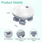 Electric 4-Head Scalp Massager – Hair & Scalp Massage Brush