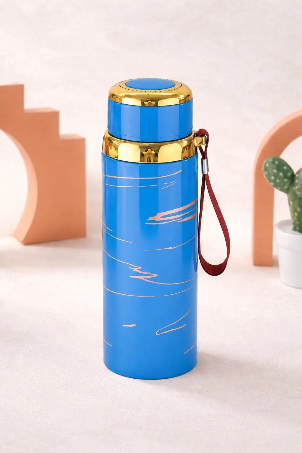 Premium Marble Print Stainless Steel Water Bottle DailyDwell.pk