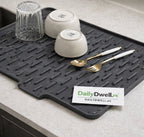 Kitchen Sink Drying Mat – Fast Water-Absorbent Dish Drying Pad DailyDwell.pk