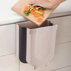 Foldable Rectangle Waste Bin | Wall-Mounted Kitchen, Bathroom & Cabinet Trash Can DailyDwell.pk