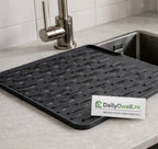 Kitchen Sink Drying Mat – Fast Water-Absorbent Dish Drying Pad DailyDwell.pk
