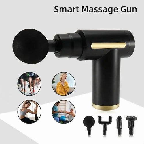 4-In-1 Deep Tissue Massage Gun DailyDwell.pk