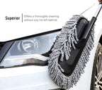 Telescopic Microfiber Car Duster – Long Handle Dust Cleaning Brush