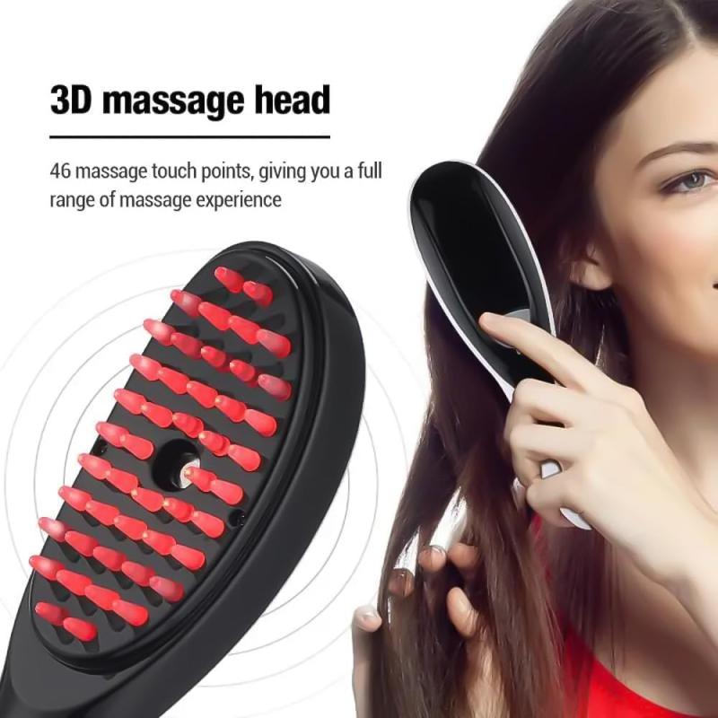 Steam Hair Comb – 3D Scalp Massager with Ultrasonic Vibration & Mist