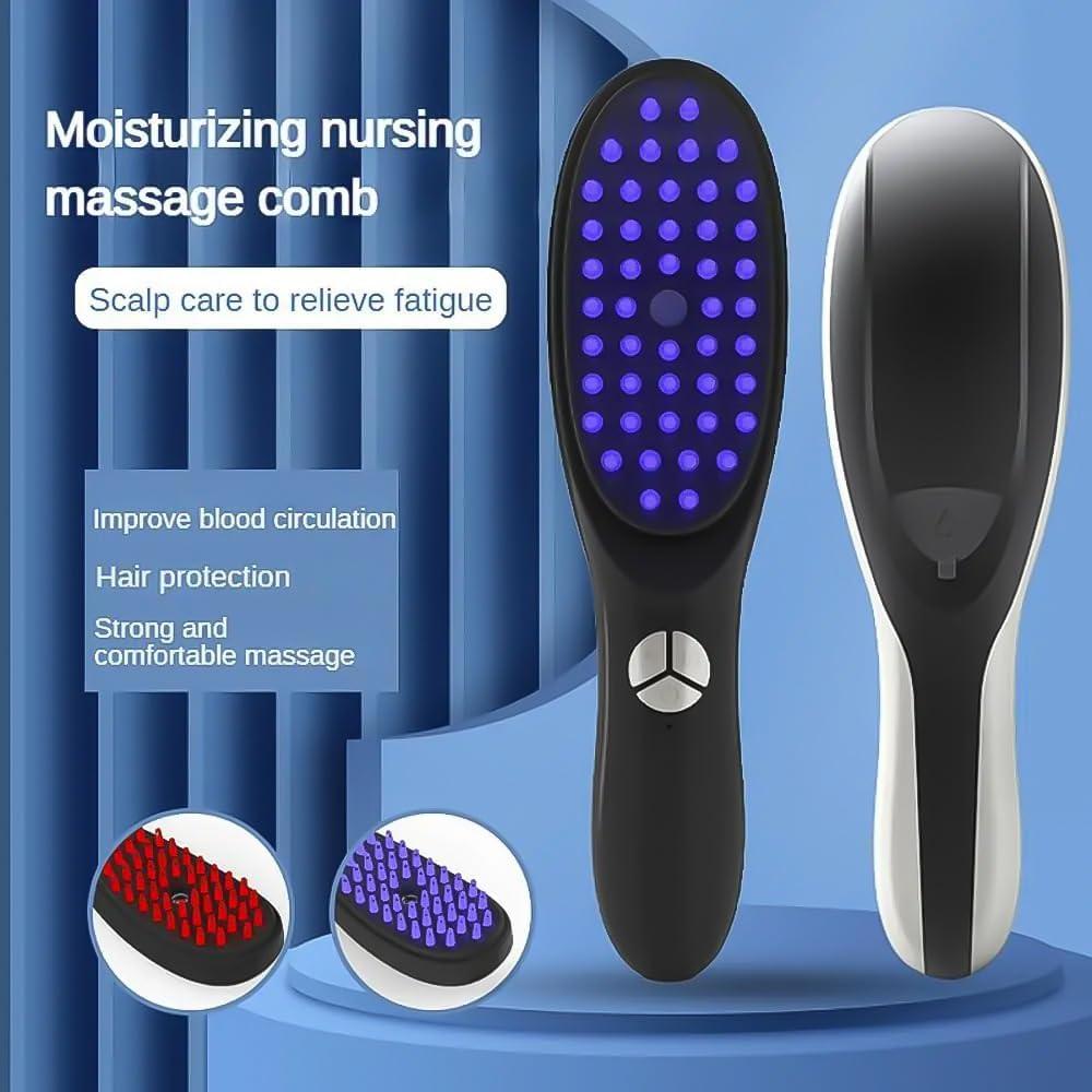 Steam Hair Comb – 3D Scalp Massager with Ultrasonic Vibration & Mist