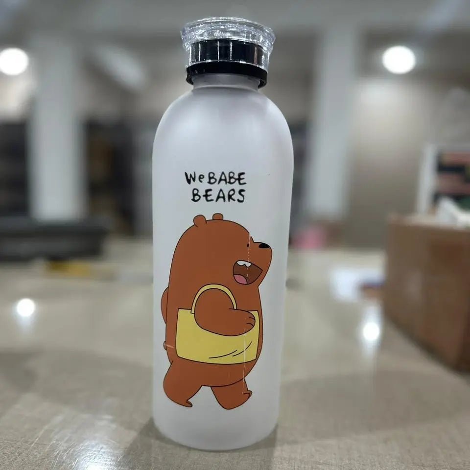 We Bare Bears Water Bottle DailyDwell.pk