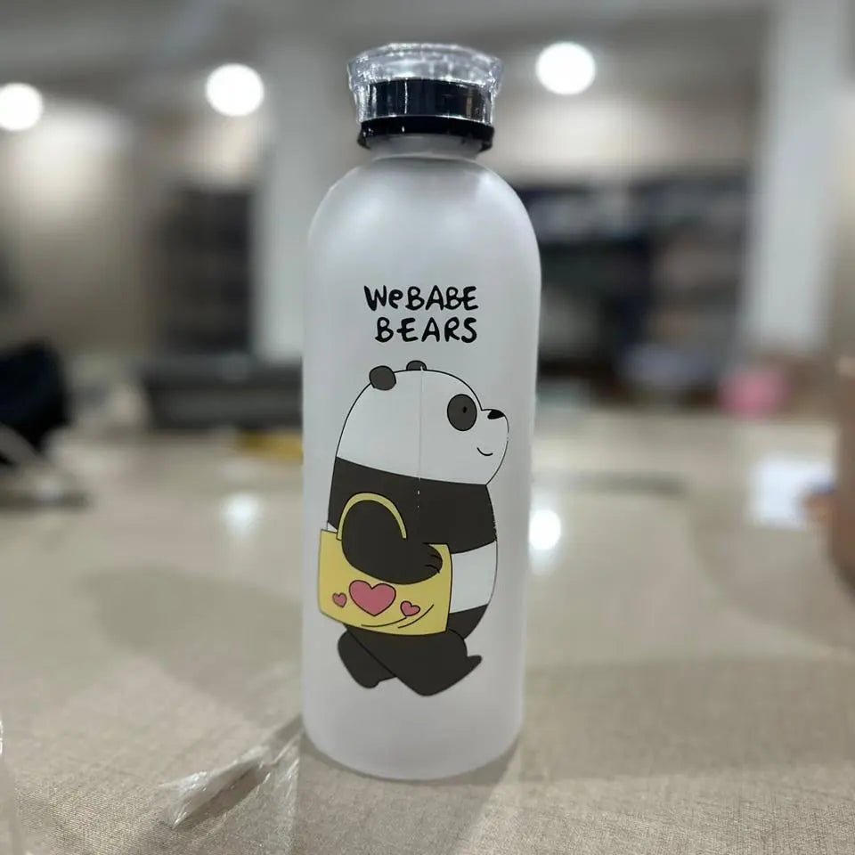 We Bare Bears Water Bottle DailyDwell.pk