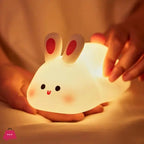 LED Silicon Bunny Night Light - DailyDwell.pk