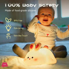 LED Silicon Bunny Night Light - DailyDwell.pk