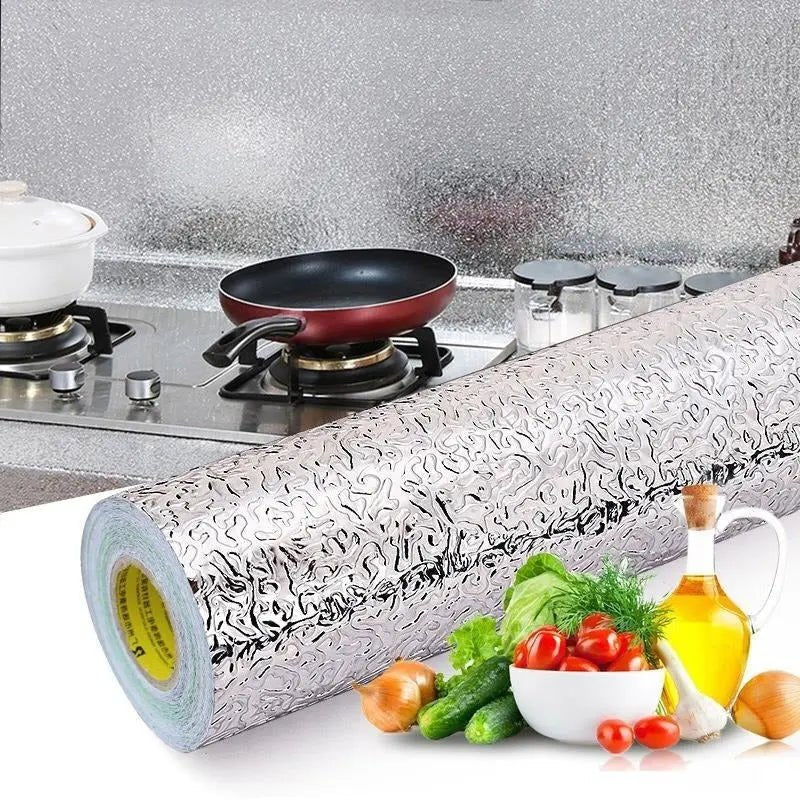 Self-Adhesive Kitchen Oil-Proof Sticker Roll DailyDwell.pk