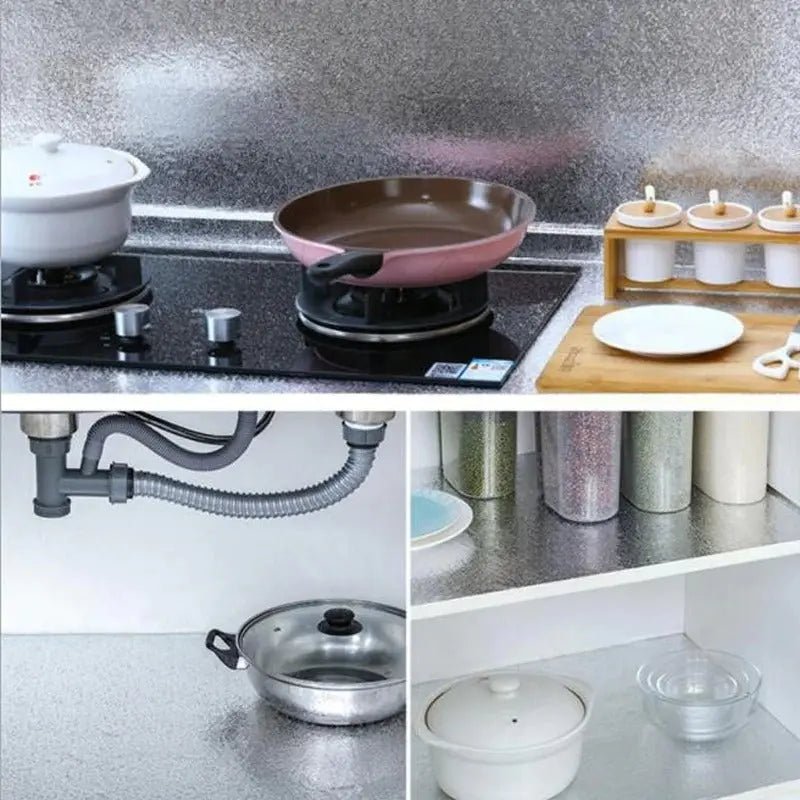 Self-Adhesive Kitchen Oil-Proof Sticker Roll DailyDwell.pk
