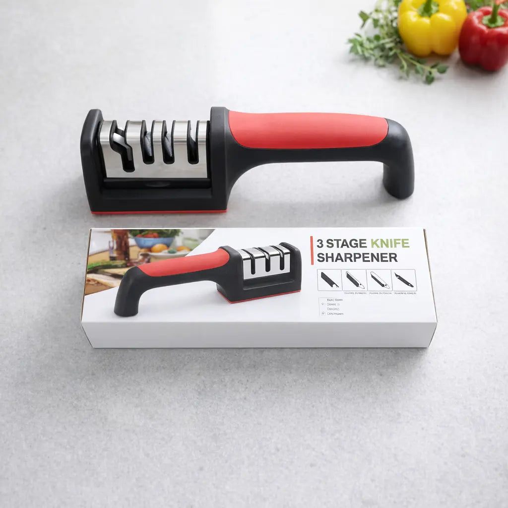 3-Stage Professional knife sharpener DailyDwell.pk