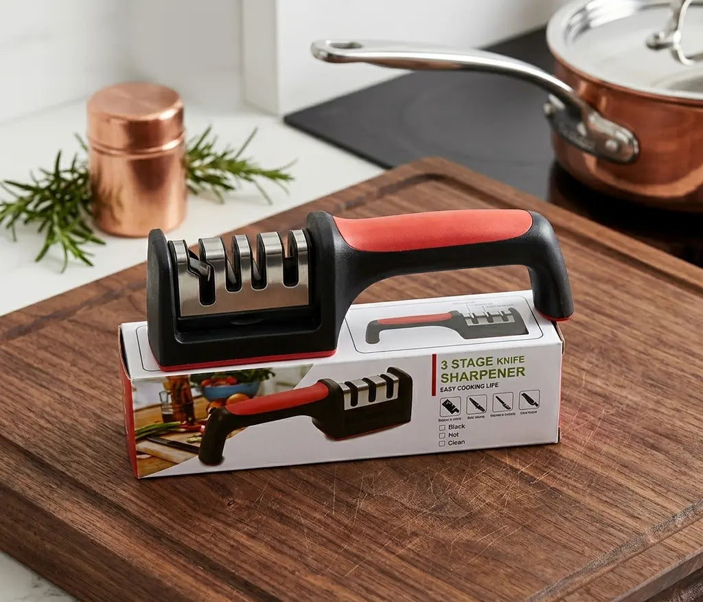 3-Stage Professional knife sharpener DailyDwell.pk