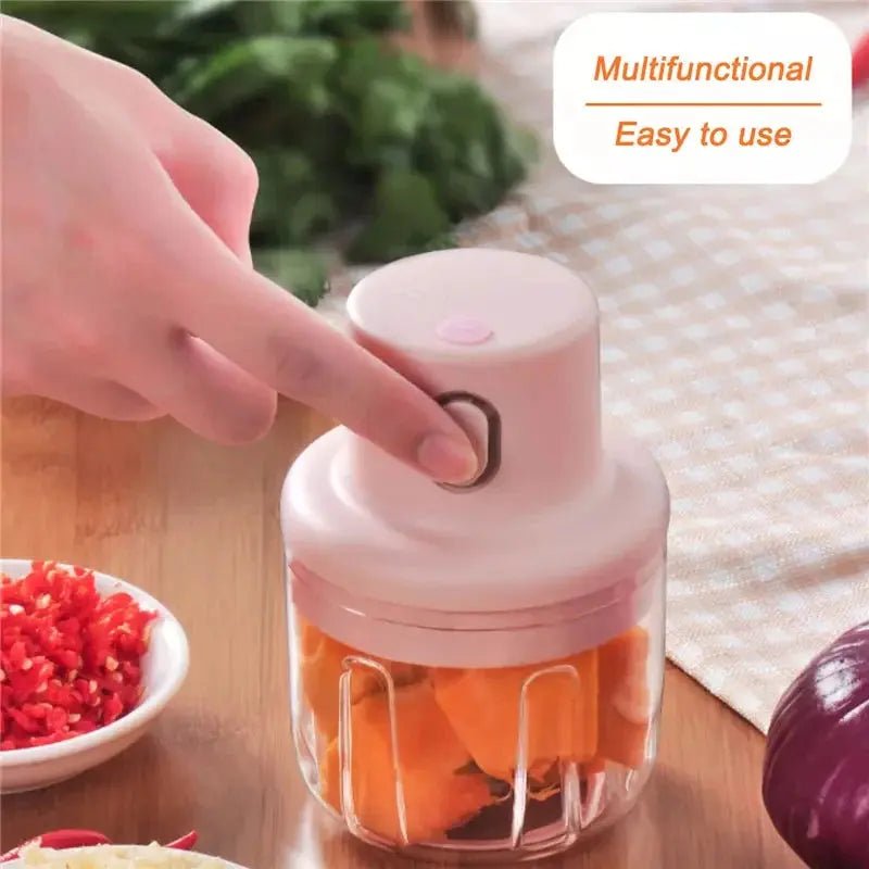 Single Bowl Electric Mini Grinder Food Chopper |( Random Color ) DailyDwell.pk