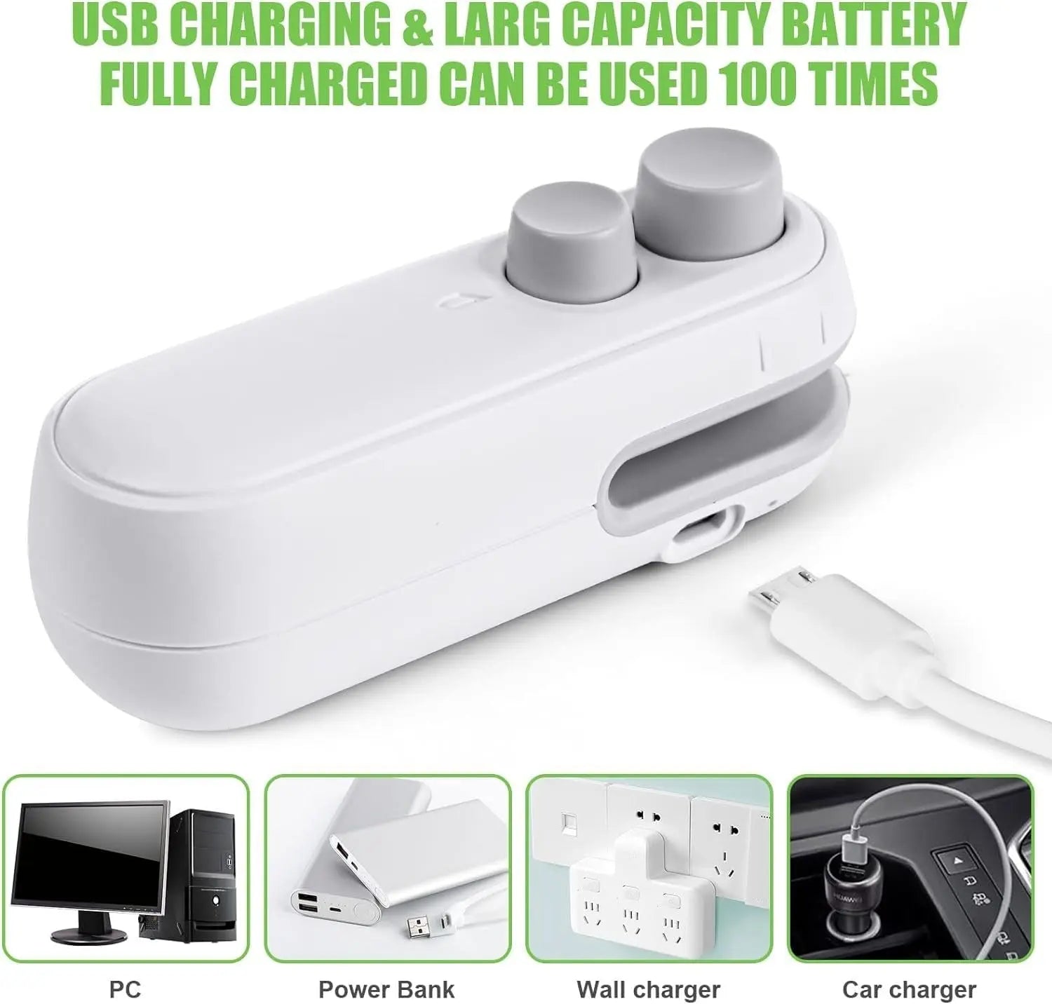 2-in-1 Mini Heat Sealing Machine & Cutter DailyDwell.pk