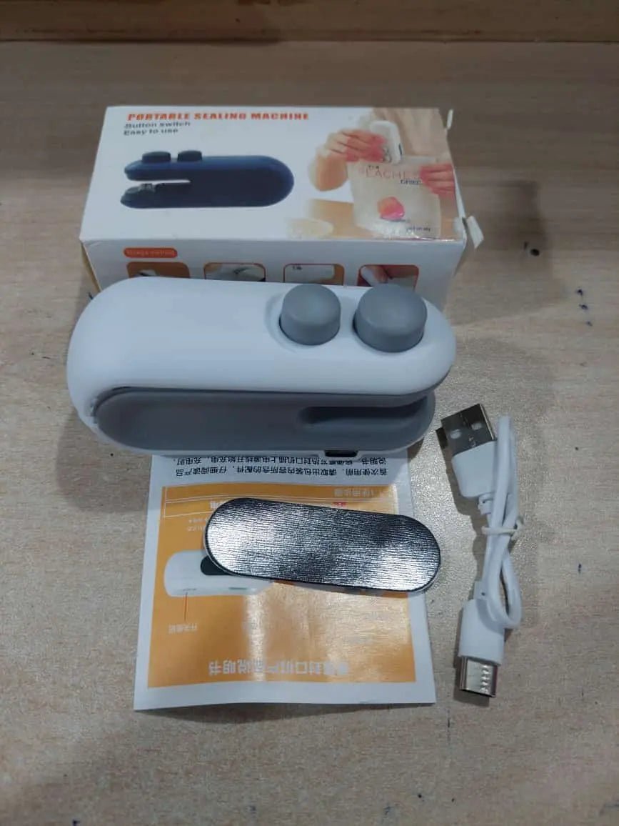 2-in-1 Mini Heat Sealing Machine & Cutter DailyDwell.pk