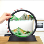 3D Moving Sand Mountain Lamp with Stand – Sandscape Painting & Home Decor (Random Color) DailyDwell.pk