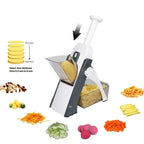 Safe Vegetable Slicer Cutter – Multi-Functional Fast Food Prep Tool DailyDwell.pk