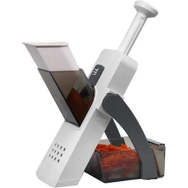 Safe Vegetable Slicer Cutter – Multi-Functional Fast Food Prep Tool DailyDwell.pk