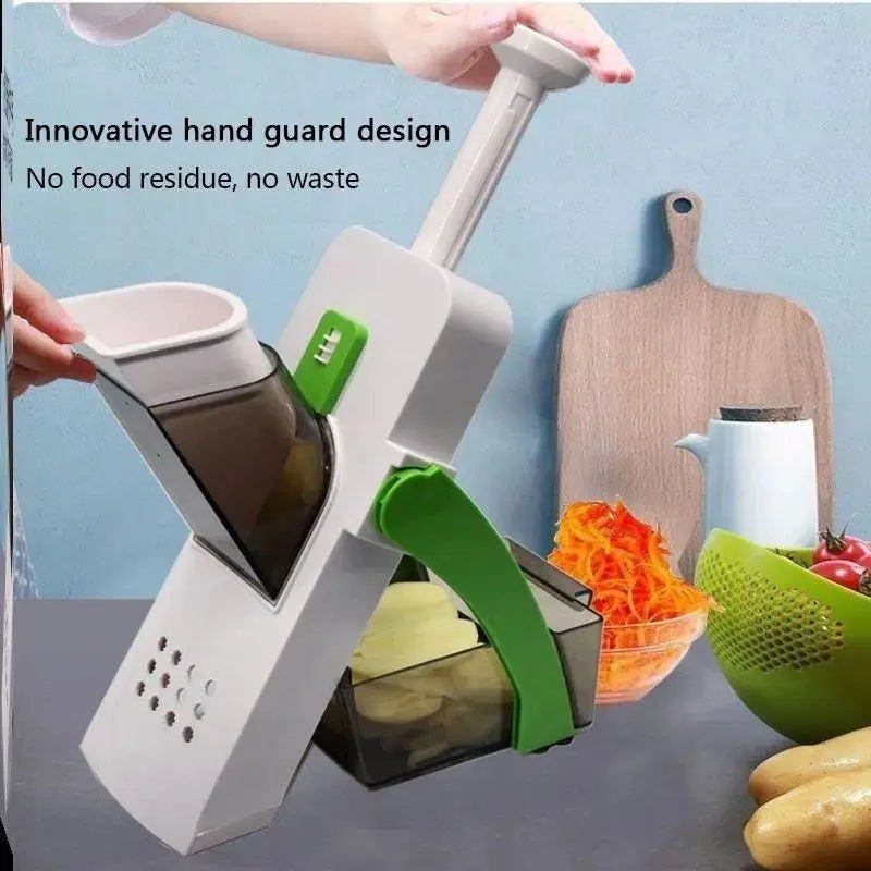 Safe Vegetable Slicer Cutter – Multi-Functional Fast Food Prep Tool DailyDwell.pk