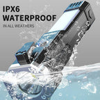 Versatile High Power Led Flashlight Focus Light Power Bank and Window Hammer DailyDwell.pk