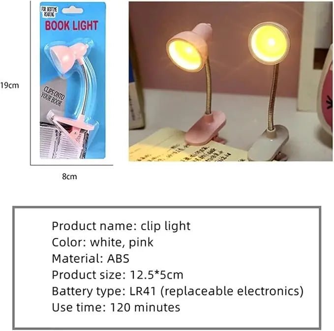 Mini Book Light With Clip DailyDwell.pk