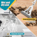 adjustable Long Handle Squeeze Sponge Mop – Self-Wringing Floor Cleaning Magic DailyDwell.pk