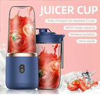 Hexa Blade 2-in-1 Rechargeable Mini Electric Juicer Blender DailyDwell.pk