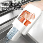 Mini Foldable Desktop Mop – Portable Sponge Cleaner for Bathroom, Tiles & Small Spaces DailyDwell.pk