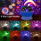 Star Master Night Light Projector – Rotating Galaxy Star Light LED Lamp DailyDwell.pk
