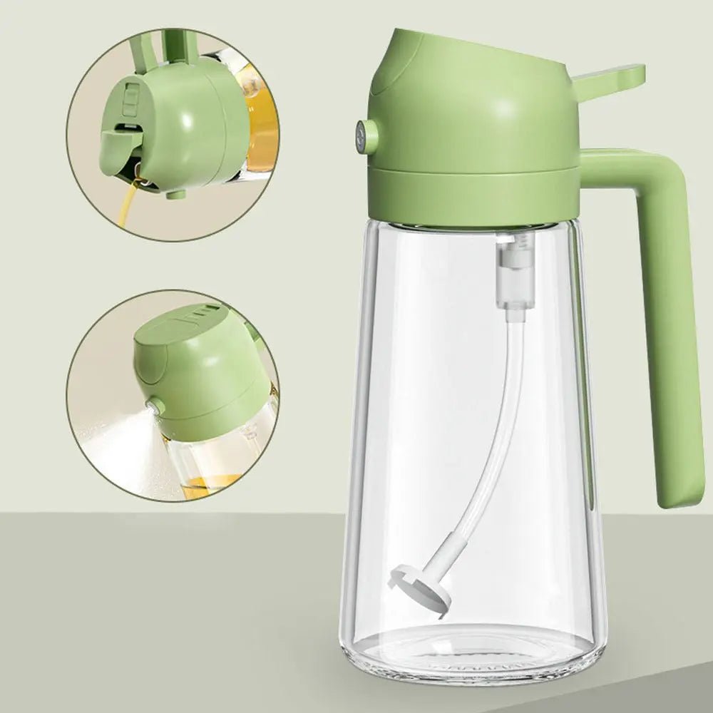 2-In-1 Oil Sprayer Bottle – Spray & Pour Kitchen Oil Dispenser DailyDwell.pk