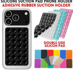 Double-Sided Silicone Suction Pad Phone Holder – Self-Adhesive Grip Pad for Mobiles & Tablets(Random color) DailyDwell.pk