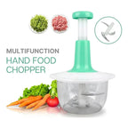 1.5L Push Chopper – Manual Hand Press Multipurpose Food Chopper For Kitchen DailyDwell.pk