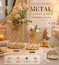 Luxury Decorative Table Vase | Modern Metal Flower Vase For Home & Office Décor DailyDwell.pk