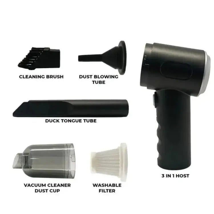 3 In 1 Portable Car Vacuum Cleaner DailyDwell.pk