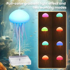 LED Jellyfish Lamp RGB Mood Light | Voice Control Fantasy Jellyfish Night Light | Decorative Bedroom & Living Room Lighting DailyDwell.pk
