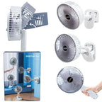 Rechargeable 3-in-1 Clip Fan – Handheld, Desktop & Wall Mounted Portable Fan With 3 Speed Modes DailyDwell.pk