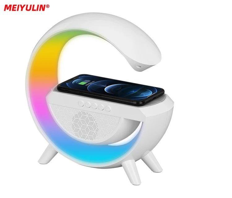 G-Lamp Smart RGB Bluetooth Speaker & Wireless Charging Station DailyDwell.pk