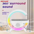 G-Lamp Smart RGB Bluetooth Speaker & Wireless Charging Station DailyDwell.pk