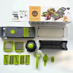 14-in-1 Mandoline Slicer & Vegetable Chopper – Multifunctional Food Cutter & Grater DailyDwell.pk