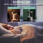 Smooth Sailing Anti-Gravity Humidifier – Ultra-Quiet Water Drop Light Effect (Random Color) DailyDwell.pk
