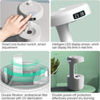 Smooth Sailing Anti-Gravity Humidifier – Ultra-Quiet Water Drop Light Effect (Random Color) DailyDwell.pk