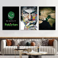 Set of 3 Premium Wall Art Photo Tiles – Modern Home Decor (8×11 Inches) DailyDwell.pk
