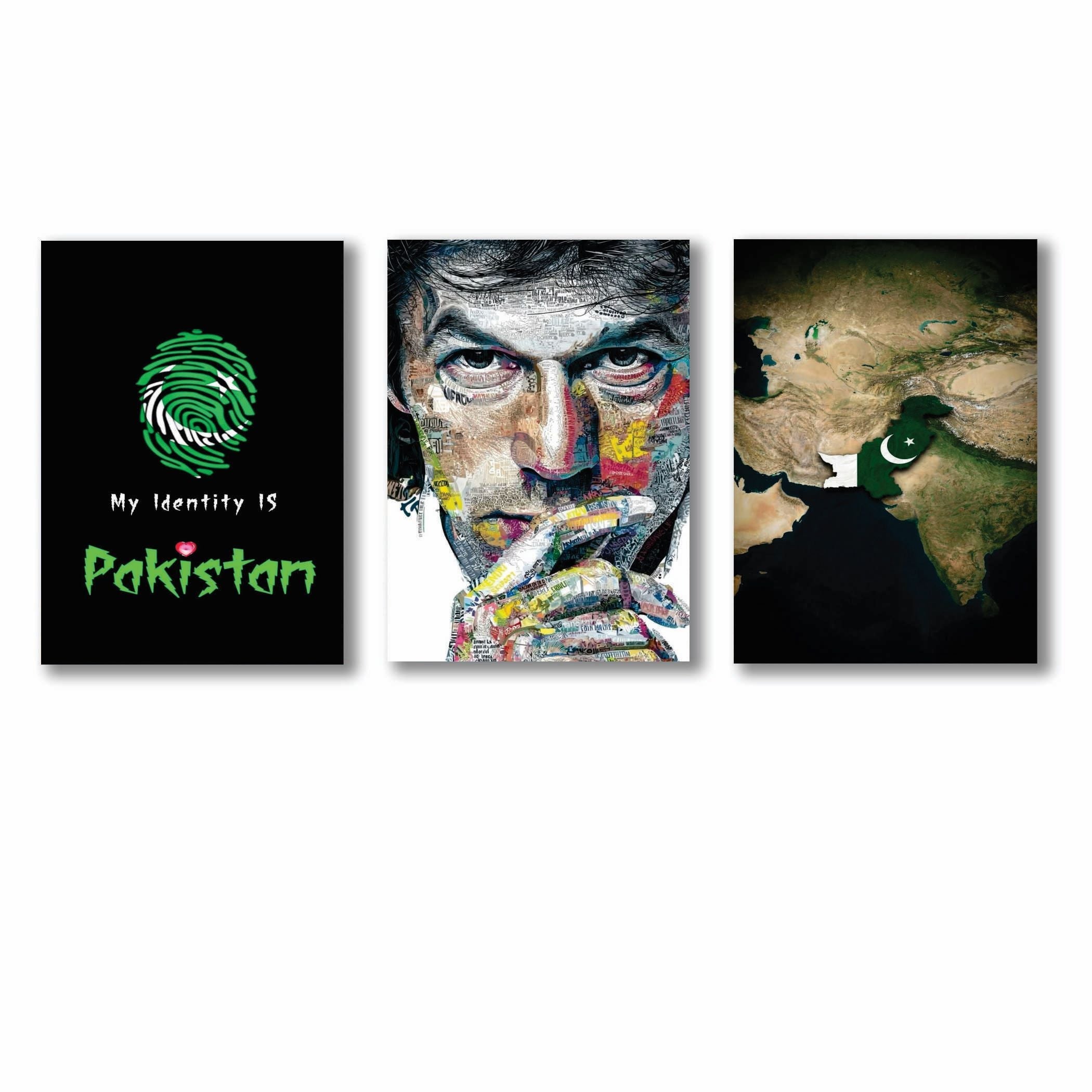 Set of 3 Premium Wall Art Photo Tiles – Modern Home Decor (8×11 Inches) DailyDwell.pk