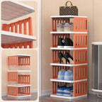 New Lock Narrow Shoe Rack Multi Organizer – Space-Saving DIY Storage Cabinet DailyDwell.pk