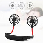 Rechargeable 3-Speed Neck Fan – Portable Hands-Free Wearable Cooling Fan DailyDwell.pk