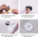 MotionGlow™ USB Rechargeable Motion Sensor LED Light DailyDwell.pk