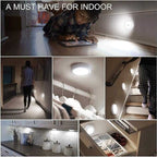 MotionGlow™ USB Rechargeable Motion Sensor LED Light DailyDwell.pk